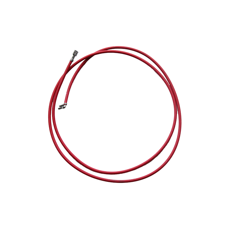 Câble de liaison électrique rouge avec cosse drapeau - M80 | Ruban Bleu