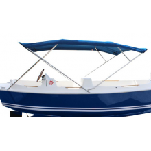 Taud de soleil pour bateau inox et aluminium | Ruban Bleu