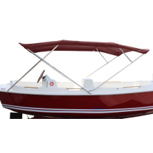 Taud de soleil pour bateau inox et aluminium | Ruban Bleu