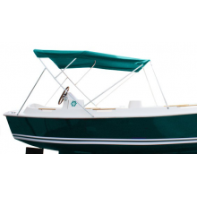 Taud de soleil pour bateau inox et aluminium | Ruban Bleu